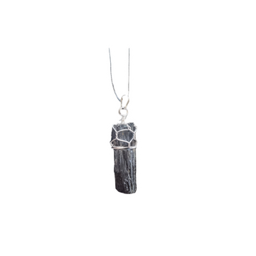 Tourmaline Wrapped Top Pendant